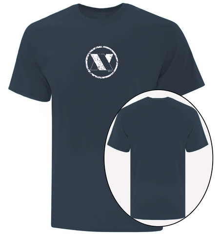 Avey XL Navy Mens Casual Tee