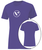 Avey Large Purple Ladies Casual Tee