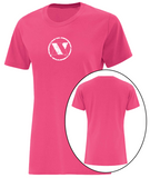 Avey Medium Sangria (Pink) Ladies Casual Tee