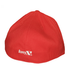 Avey Flatbill Flexfit Hat - Red