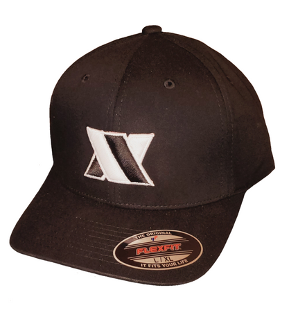 Avey Flexfit Fullback Hat - Black
