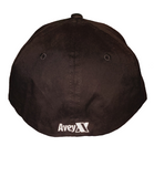 Avey Flexfit Fullback Hat - Black